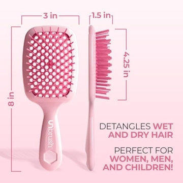 FHI Heat UNbrush Detangling Brush for Pain-Free Brushing