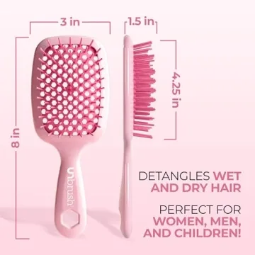 FHI Heat UNbrush Detangling Brush for Pain-Free Brushing