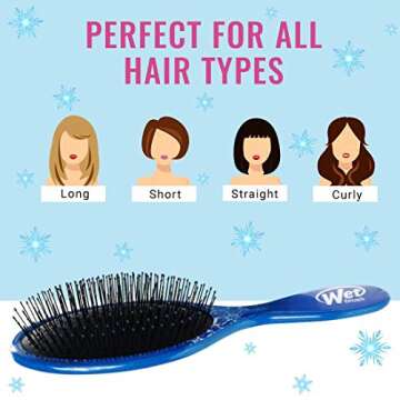Wet Brush Original Detangler Disney Frozen Elsa Magic