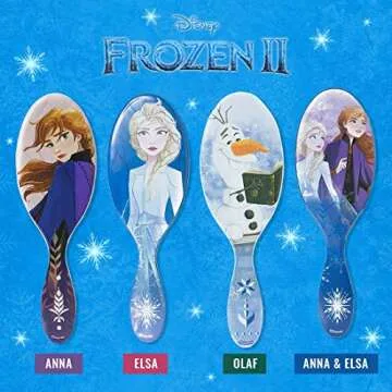 Wet Brush Original Detangler Disney Frozen Elsa Magic