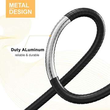 Klsniur Tablet Stand Holder, Adjustable Height Tablet & Phone Stand for Desk, 360° Rotating Aluminum Metal Tablet Stand Mount Compatible for iPad Pro Air Mini, iPhone, Samsung, Kindle (4.7"-12.9")