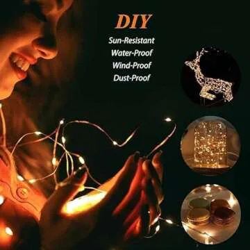 200 LED Solar String Lights - Waterproof & Versatile Outdoor Decor