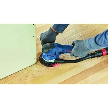 BOSCH GET75-6N Electric Orbital Sander, Polisher - 7.5 Amp, Corded, 6 Inch Disc Size - Dual-Mode: Random Orbit & Turbo