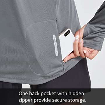 baleaf Women's UPF 50+ Hoodie for Outdoor Activities