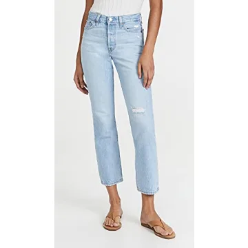 Levi's Women's Premium Wedgie Straight Jeans in Luxor Again - 29