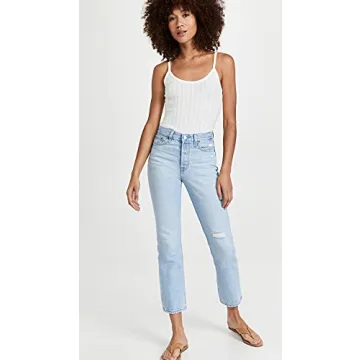 Levi's Women's Premium Wedgie Straight Jeans in Luxor Again - 29
