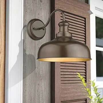 Farmhouse Gooseneck Barn Lights for Stylish Outdoor Spaces