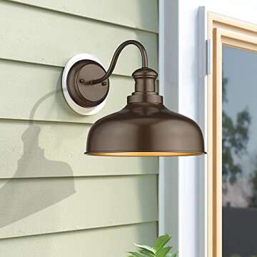 Farmhouse Gooseneck Barn Lights for Stylish Outdoor Spaces