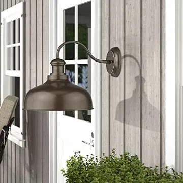 Farmhouse Gooseneck Barn Lights for Stylish Outdoor Spaces