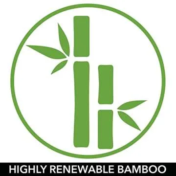 mDesign Plastic Stackable Kitchen Pantry Cabinet, Food Storage Bin Box with Built-In Handles and Bamboo Lid - Organizer for Fruit, Jars, Snacks, Pasta - Ligne Collection - 2 Pack - Clear/Natural