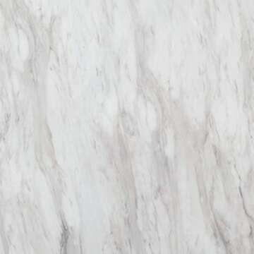 Signature Design by Ashley Centiar Contemporary 42" Round Counter Height Faux Marble Dining Table, Black & White