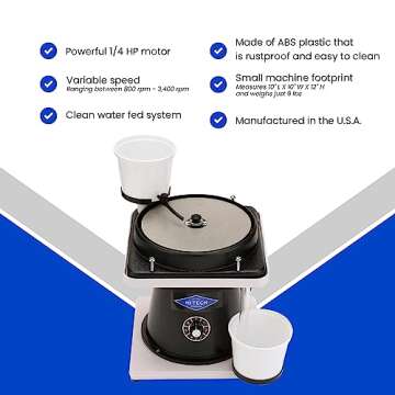 Hi-Tech Diamond 8" All-U-Need - Versatile Lapidary Tool