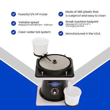 Hi-Tech Diamond 8" All-U-Need - Versatile Lapidary Tool