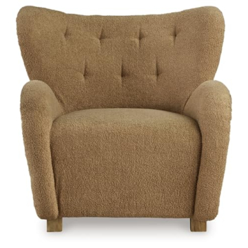 Ashley Larbell Faux Shearling Accent Chair for Home