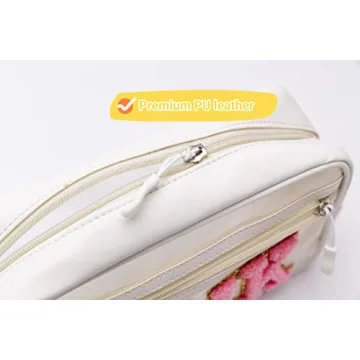 COSHAYSOO Clear SWIM Makeup Bag Essential for Beach Lovers