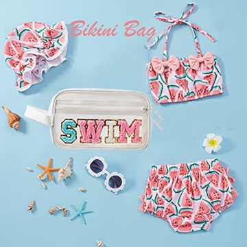 COSHAYSOO Clear SWIM Makeup Bag Essential for Beach Lovers