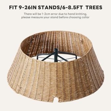 Shop Sweetcrispy 27in Christmas Tree Collar for Holiday Decor