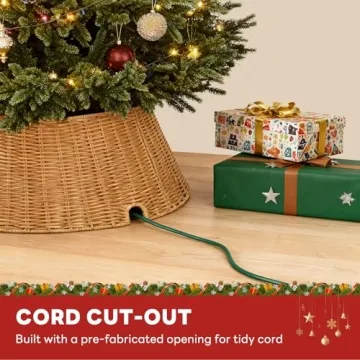 Shop Sweetcrispy 27in Christmas Tree Collar for Holiday Decor