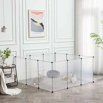 BRIAN & DANY Dog Playpen for Small Animals - Portable & Safe