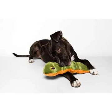 Fluff & Tuff Katie The Caterpillar 18" Plush Toy for Dogs