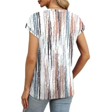 Alaroo Women's Summer Floral Print Tunics Affordable Style