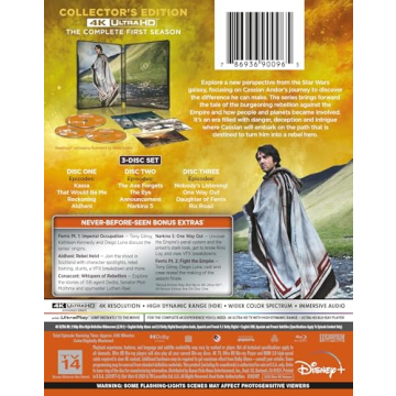 Star Wars: Andor Complete First Season 4K UHD Edition