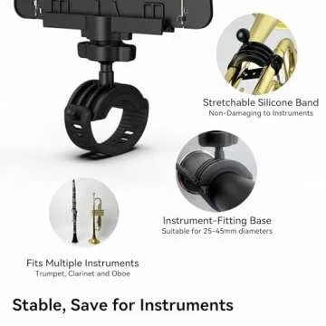 MusBoard MB-TC10 Marching Lyre for Band Musicians