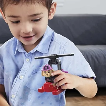 MEGA BLOKS PAW Patrol Building Blocks Set 37 Pieces with 2 Figures