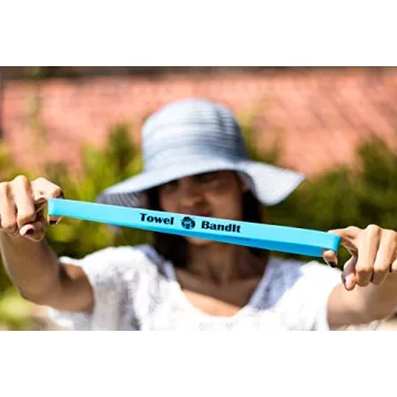 Durable Silicone Beach Towel Holders Secure Vibrant Colors