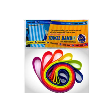 Durable Silicone Beach Towel Holders Secure Vibrant Colors