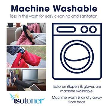 isotoner Men's Stretch Touchscreen Gloves with Water Repellent Technology, black, Medium