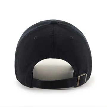 47 Brand All Black Adjustable Baseball Cap Stylish Fit