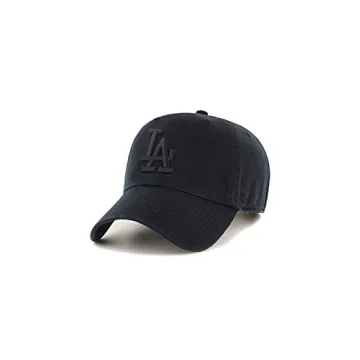 47 Brand All Black Adjustable Baseball Cap Stylish Fit
