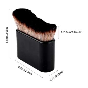 Self Tanning Brush, Self Tan Brush Self Tanner Applicator Blend Brush Foundation Makeup Brushes Spra...