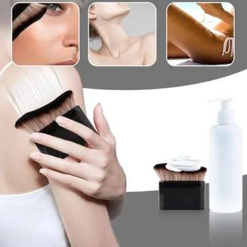 Self Tanning Brush for Flawless Application and Blending