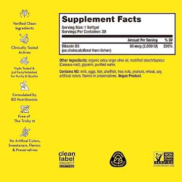 HUM Here Comes The Sun - Immune Supplement with Vitamin D & Calcium for a Healthy Immune System - Su...