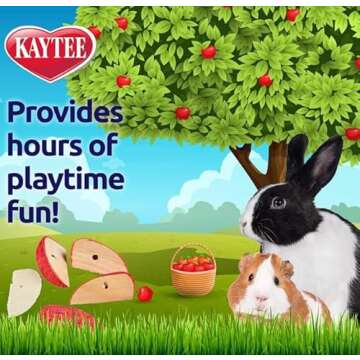 Kaytee Combo Chews Apple Slices, 3-Pack