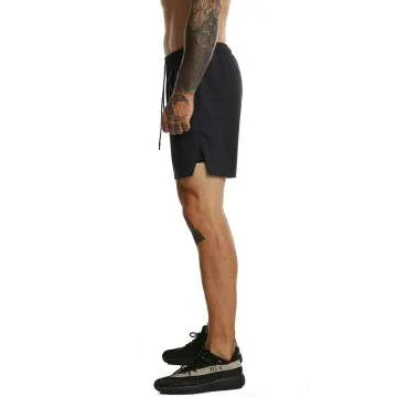 FLYFIREFLY Men's 2-in-1 Running Shorts - Lightweight Fit