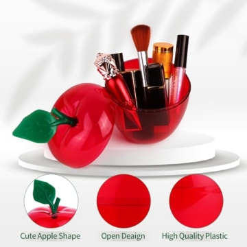 TABGACH Large Red Apple Container for Candy & Gifts 4 Pack