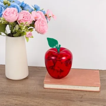 TABGACH Large Red Apple Container for Candy & Gifts 4 Pack