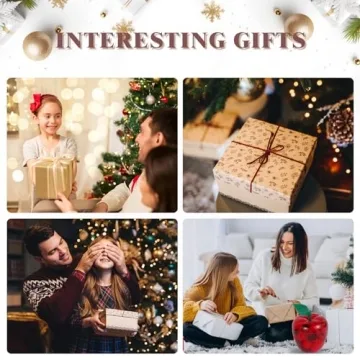 TABGACH Large Red Apple Container for Candy & Gifts 4 Pack