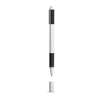 IQ LEGO Stationery Pen Pal - LEGO Black Gel Pen and Classic Minifgure (52601), 1 Pen + 1 Minifigure (Minifigure Colors May Vary)