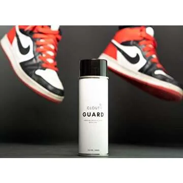 CLOUT Guard - Premium Water & Stain Repellent - Waterproof and Protect Suede, Leather, Nubuck, Fabric, Nylon, Polyester & More - Sneakerhead Protector for All Sneakers, Shoes, Boots, & Accessories