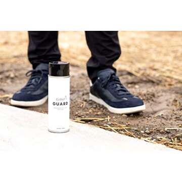 CLOUT Guard - Premium Water & Stain Repellent - Waterproof and Protect Suede, Leather, Nubuck, Fabric, Nylon, Polyester & More - Sneakerhead Protector for All Sneakers, Shoes, Boots, & Accessories
