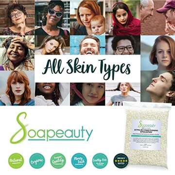 Soapeauty BTMS-25-4 oz | Conditioning Emulsifier for making Hair Care, Skin Care, Leave-in Treatment Products | Behentrimonium Methosulfate Cetearyl Alcohol 25% - 4 oz