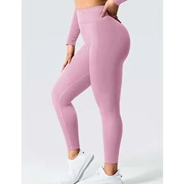 YEOREO Amplify Leggings for Women Seamless Scrunch Leggings Butt Lifting Gym High Waisted Athletic Leggings