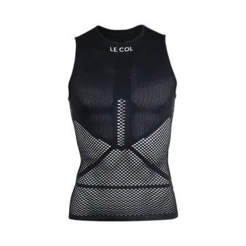 LE COL Pro Mesh Sleeveless Base Layer | Breathable Cycling Undershirt