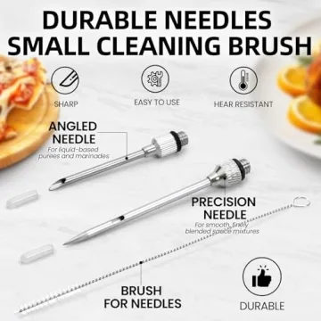 Durable SCHVUBENR Turkey Baster - Easy to Clean & Use