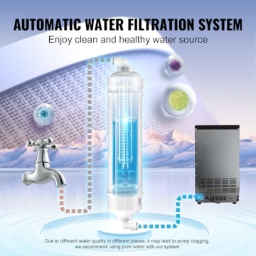 VEVOR Commercial Ice Maker 70lbs/24H Fast & Efficient