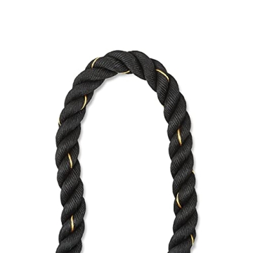 Amazon Basics 1.5 Inch 30 Foot Black Battle Rope